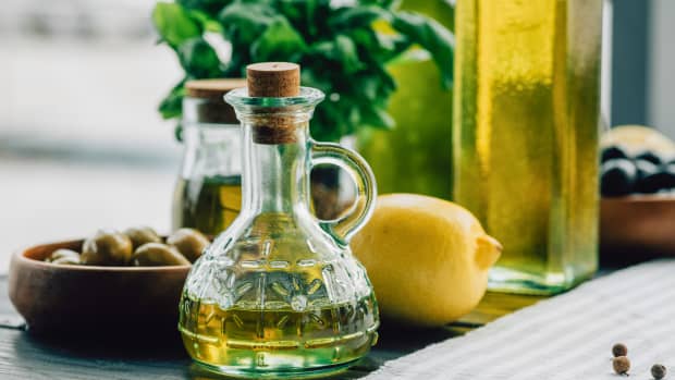 Olive oil and lemon