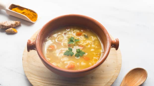 turmeric and vegetable soup